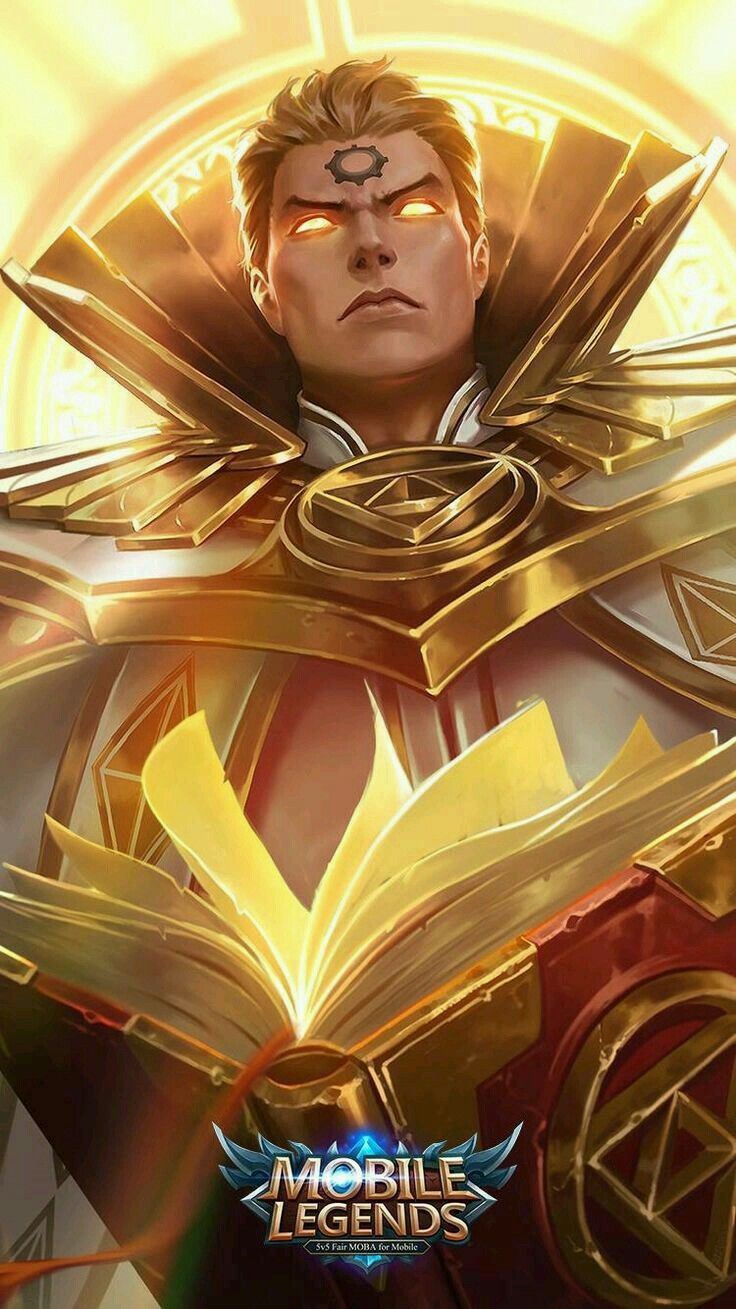 Estes_Holy Priest Mobile legends, Mobile legend wallpaper, Alucard mobile legends