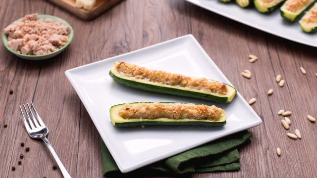 Zucchine Ripiene Alla Ligure Ricetta Zucchine Ripiene Ricette Secondi Piatti