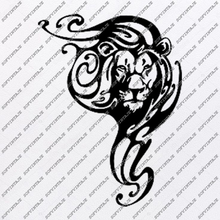 Download Lion Head Svg File-Lion Head Original Svg Design-Animals Svg-Clip art-Lion Vector Graphics-Svg ...