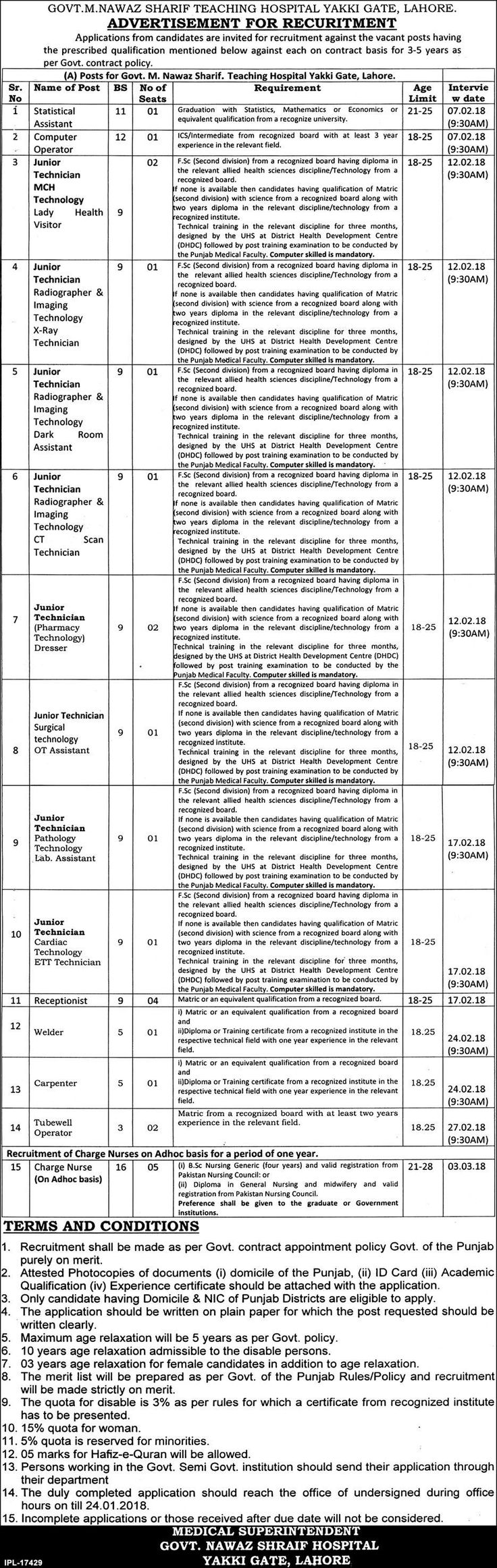 hospital jobs for medical assistant