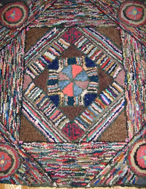 14725 Best Penny Rugs And Hooking Images On Pinterest Rug 19th Century Antique Rug From Jconnerhooked Rugs