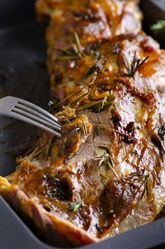Gigot d’agneau au four