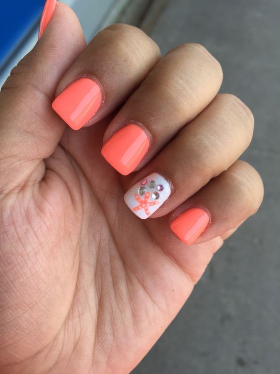 Best 25+ Beach Themed Nails Ideas On Pinterest Beach Vacation 19 Awesome Spring Nails Design for Short Nails - Best 25+ Beach Themed Nails Ideas On Pinterest Beach Vacation