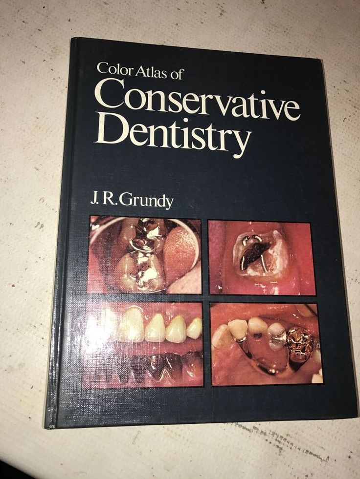 Color Atlas of Conservative Dentistry 1980 vintage dental reference