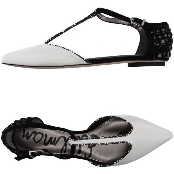 two tone ballet pumps