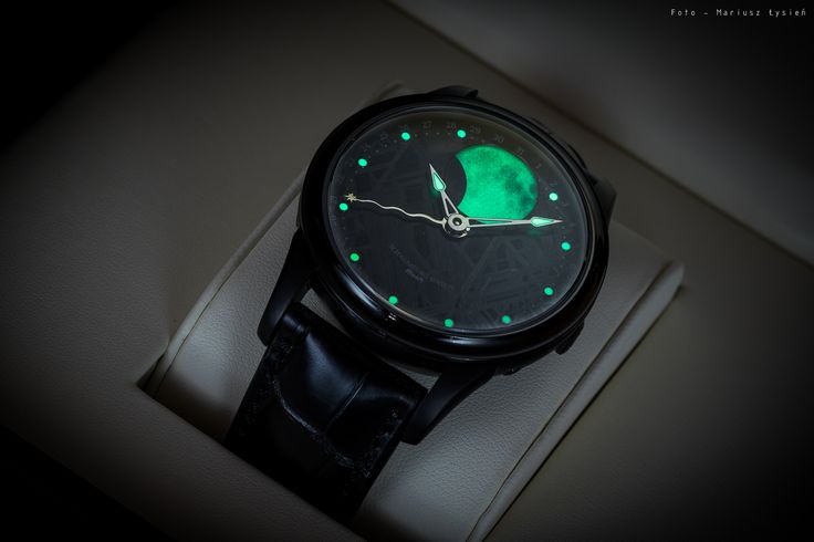 Schaumburg Perpetual Moon Meteorite Review Watches Pinterest