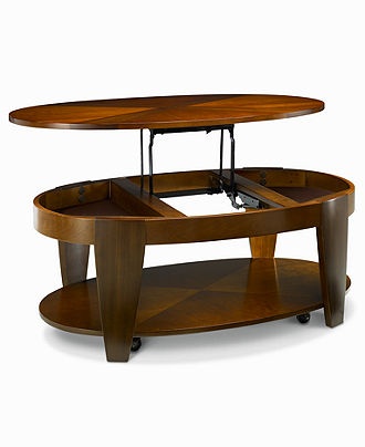 Oasis Coffee Table Oval Lift Top Furniture Macy S 499 Oasis Coffee Table Oval Lift Top Furniture Macy S 499 Project Ada Accessible Alu Interior Pinterest And Living Room