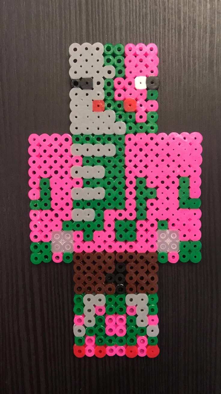 Corona crafts: geeky perler beads