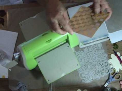 This video shows you how to use your Cuttlebug or other manual die cutting machine to emboss with brass stencils and plastic templates opening up a whole world of new options!