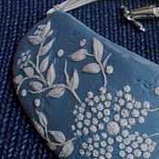 Украшения ручной работы. Ярмарка Мастеров - ручная работа "Embroidery" - ожерелье из полимерной глины. Handmade.
