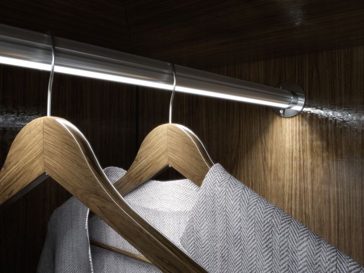 Lighted closet rod walk in closet lighting ideas profile "COSMO
