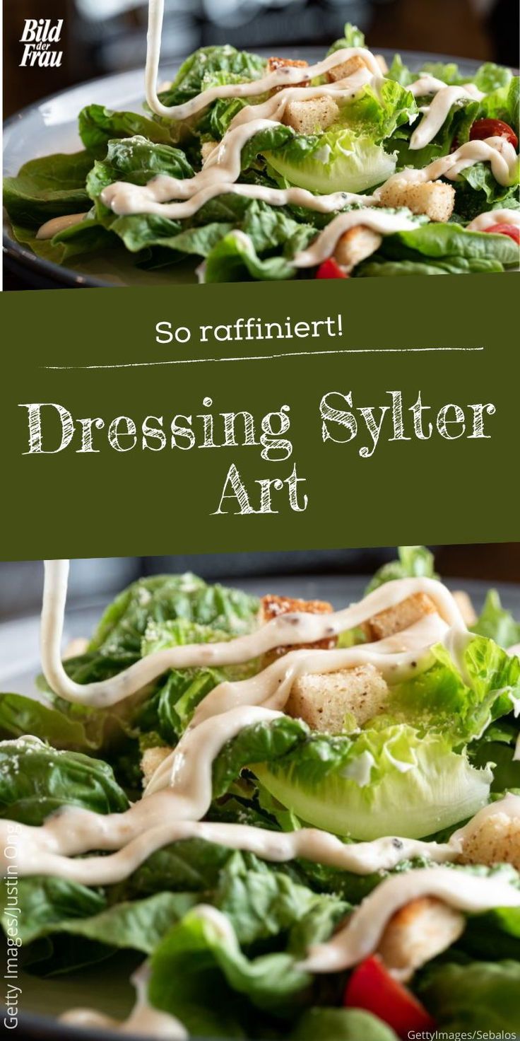 Dressing Sylter Art: Cremige Soße für Ihren Salat in 2022 | Salat ...