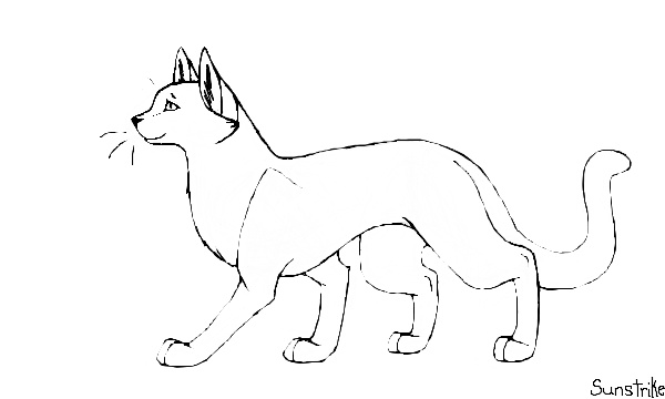 How do you draw a warrior cat warrior cat template free to everyone How do you draw a warrior cat warrior cat template free to everyone