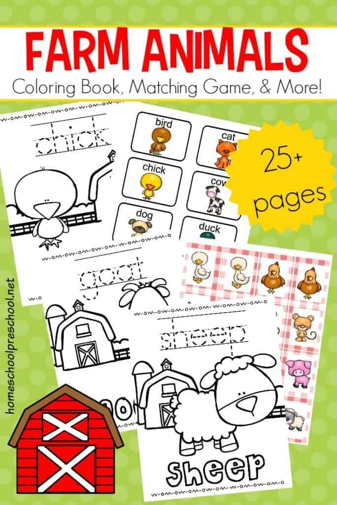 Printable Farm Animals Activities for Preschoolers – FREE Printable Farm Animals Activities for Preschoolers – #activi… Printable Farm Animals Activities for Preschoolers – FREE Printable Farm Animals Activities for Preschoolers – #activi…