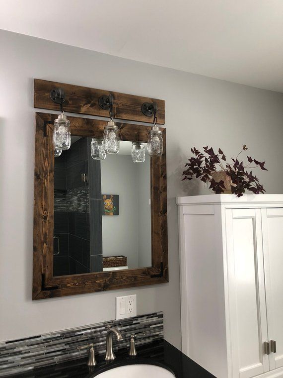 Custom Size Mirrors Mirror Bathroom Vanity Wall Wood Framed Rustic Farmhouse Large - Custom Size Bathroom Vanity Mirrors Custom Size Mirrors Mirror Bathroom Vanity Wall Wood Framed Rustic Farmhouse Large - Custom Size Bathroom Vanity Mirrors
