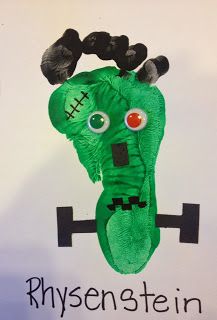 frankenstein footprint art project rhys monster flat foot print made a perfect frankenstein - Halloween Toddler Art Projects frankenstein footprint art project rhys monster flat foot print made a perfect frankenstein - Halloween Toddler Art Projects