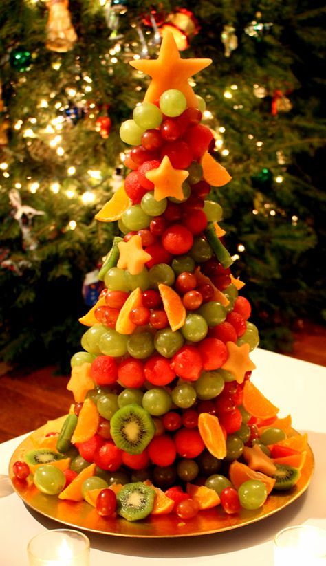 32 best healthy holiday recipes images on pinterest xmas baking fruit christmas tree healthy and pretty happy holidays from jeannebenedict com