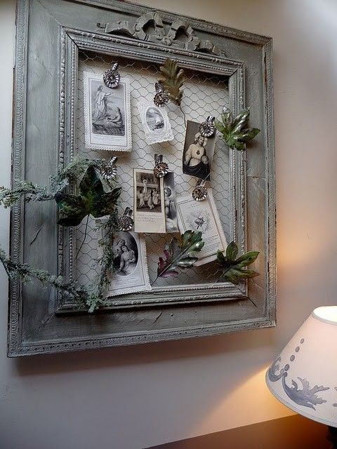 How To Display Old Family Photos Home Decor En Wire Frame Good Idea For Old Picture Frames