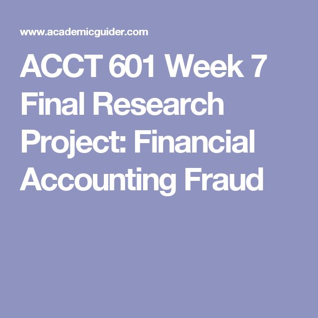 Financial management accounting 503 final assignment