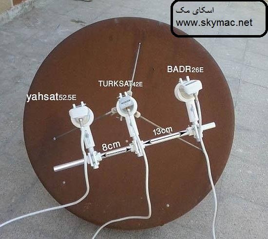 آموزش نصب ماهواره بدر به مرکزیت یاهست