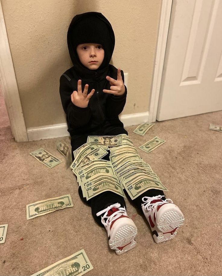 Pinterest: @bl4ckpinoy | Gangsta style, Money and happiness, Kids