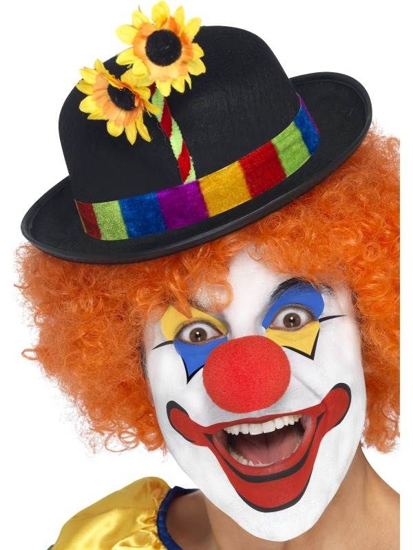 Adult Fancy Dress Costumes MULTI #US Cute Clown Hat