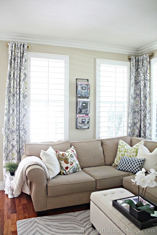 Corner Panel Rods Made Of Plumbing Pipes And Spray Painted Gold Corner Panel Rods Made Of Plumbing Pipes And Spray Painted Gold Living Room Update Semi Custom D Mothers Day In 2018 Pinterest Home