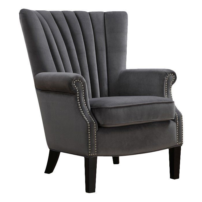 Traditional High Back Armchair In Fabric Finish Smallswivelchair Traditional High Back Armchair In Fabric Finish Smallswivelchair