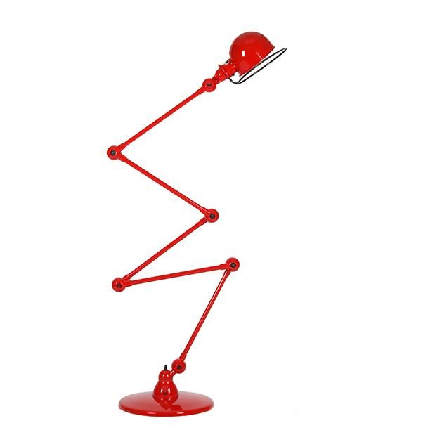 Jielde Loft Zig Zag Floor Lamp 5 Arm D9405 Jielde Loft Zig Zag Floor Lamp 5