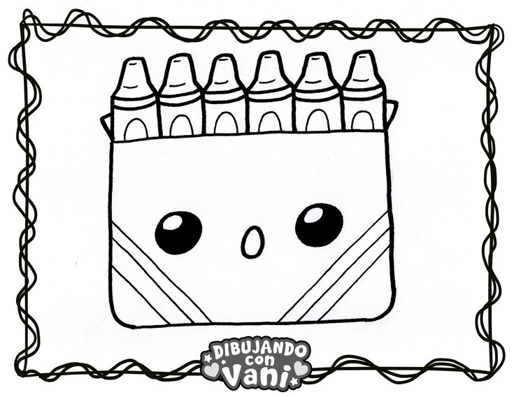 Pin en DIBUJOS PARA COLOREAR KAWAII ANIME