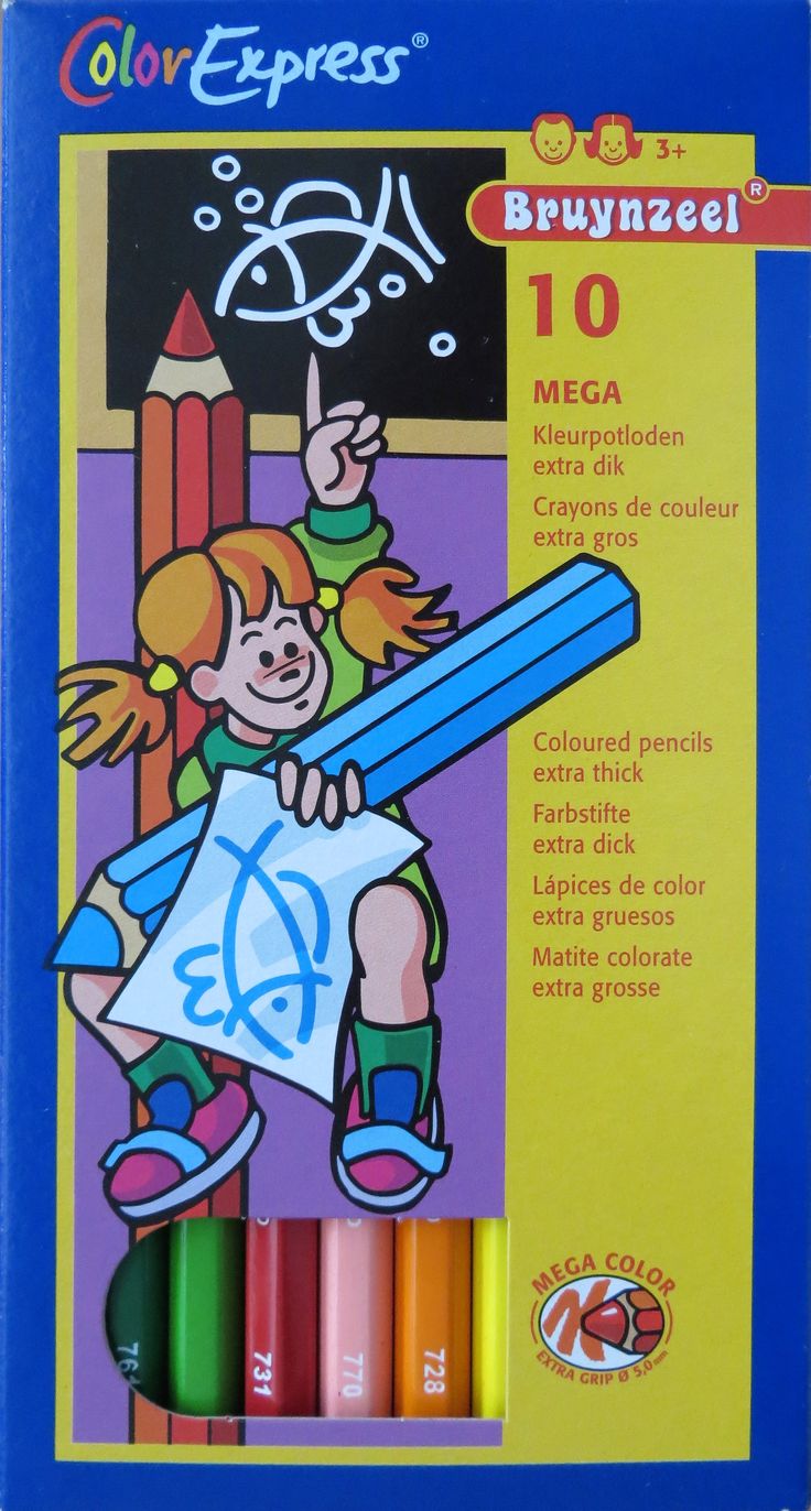 Pin op Bruynzeel (kleur)potloden.