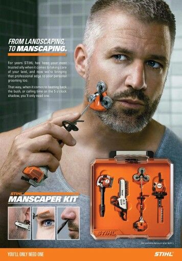 landscaping to manscaping with the stihl manscaper kit shut up and