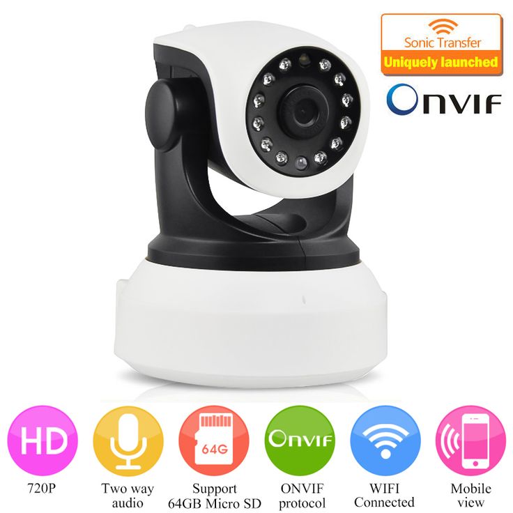 High Quality HD <b>Wireless IP Camera 720P</b> Night Vision Security ...
