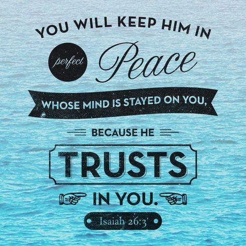you will keep him