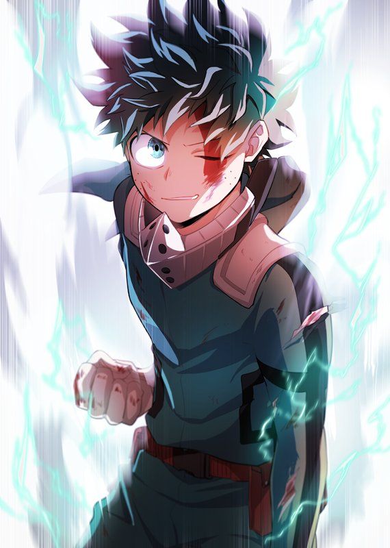 Izuku Midoriya Hero My Hero Anime Guys