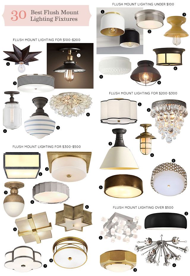 Best 25 Low Ceiling Lighting Ideas On Lights The 30 Best Flush Mount Lighting Fixtures