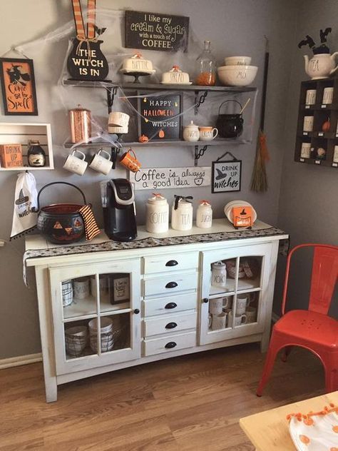 20+ Chic Coffee Bar Ideas That Will Makes All Coffee Lovers Falling In Love - DI...