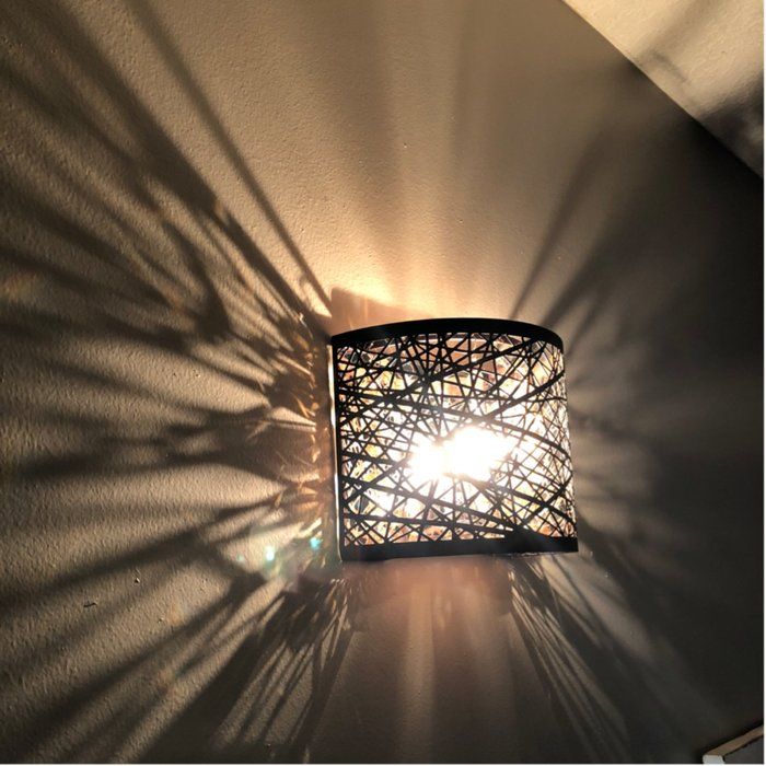 Mica 1 Light Wall Sconce Reviews Allmodern Sconces Wall Sconces Wall Sconce Lighting