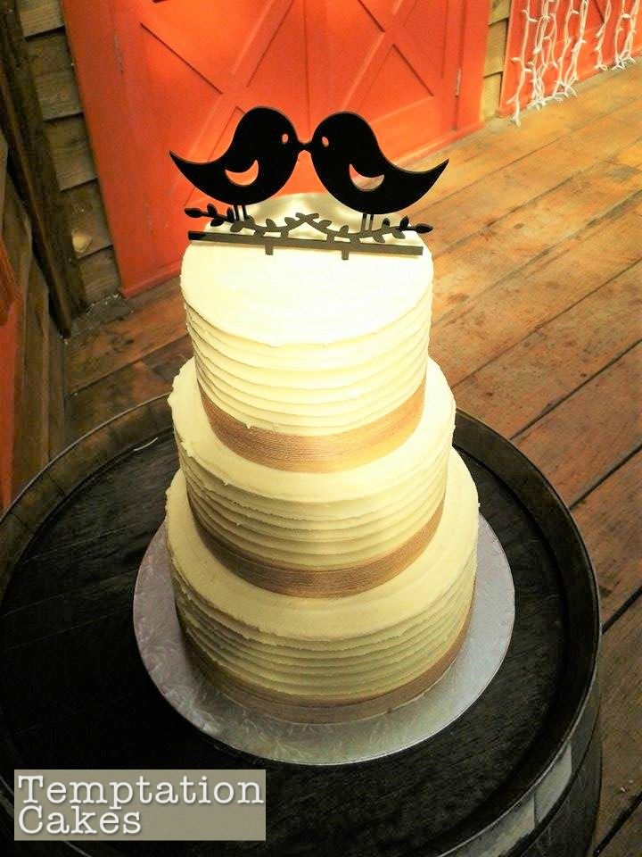 Rustic Wedding Cake Auckland Hessian Ribbon Topper Not Included 550 Rustic Wedding Cake Auckland Hessian Ribbon Topper Not Included 550