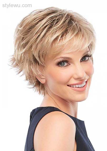 Hairstyles For Short Hair Over 55