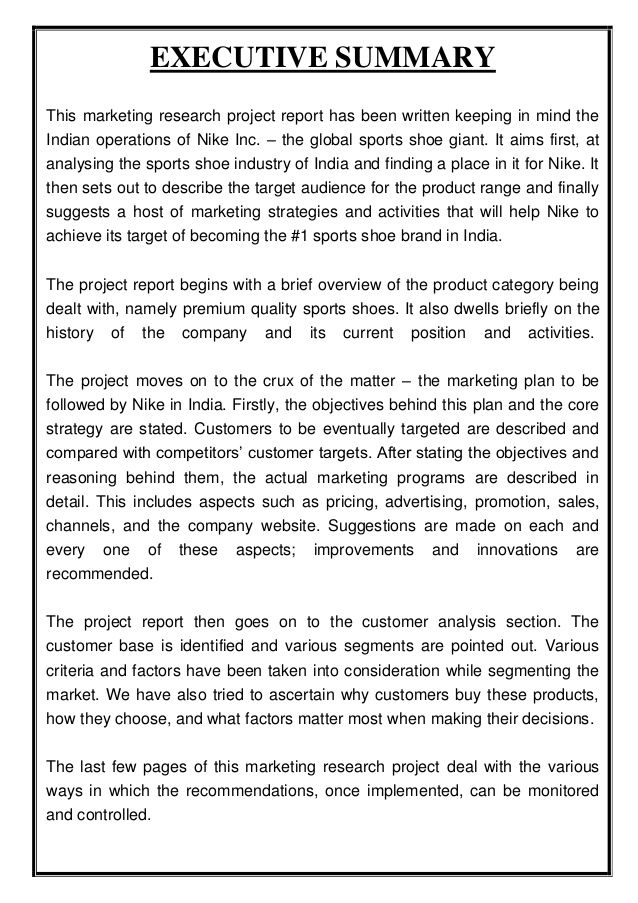 marketing research project nike shoes report pdf Home Design - research project report marketing research project nike shoes report pdf Home Design - research project report