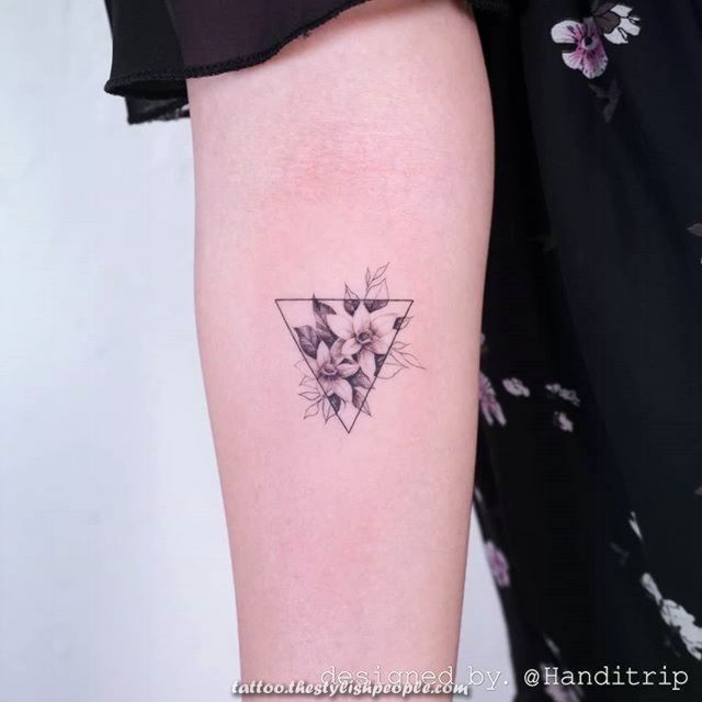 What Does A Double Triangle Tattoo Mean Quora Triangle Tattoo Meaning Triangle Tattoo Triangle Tattoos