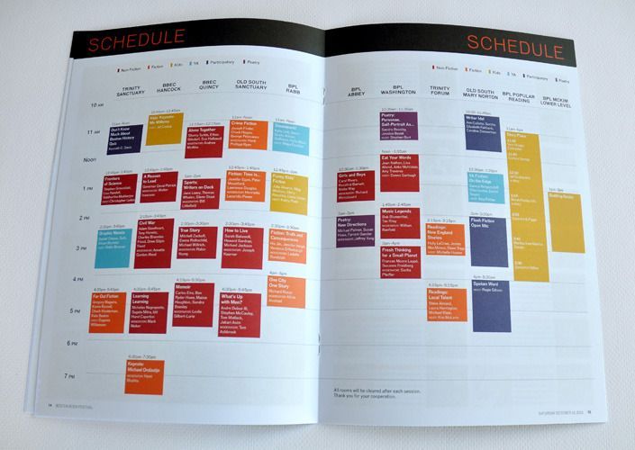 event program printing