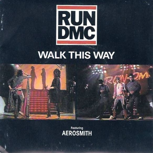 2018 Album A Day Bonus Single Run Dmc Walk This Way Ft Aerosmith Released July 4 1986 Rocksolidshow Rocksolidal Run Dmc Train Music Walk This Way