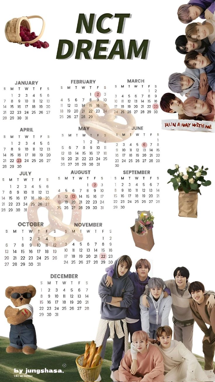 NCT Dream calendar 2024