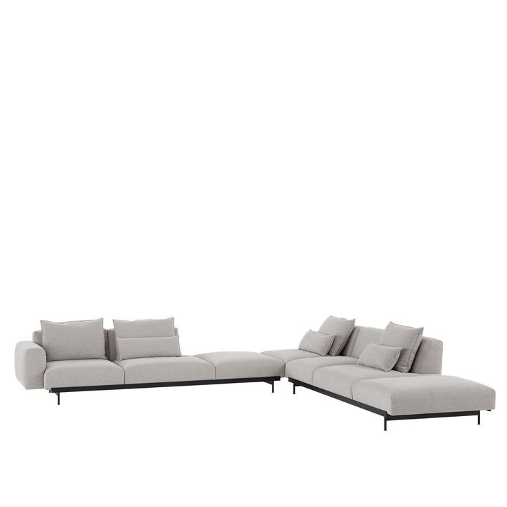 In Situ Modular Sofa By Muuto Corner Configuration 8 Clay 12 In 2021 Modular Sofa Scandinavian Sofa Design Sofa