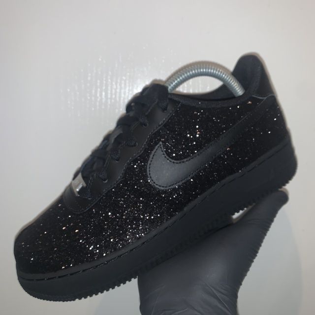 black sparkly air force