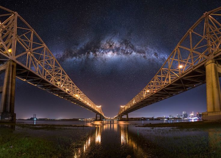 Bridges of New Orleans. Bridges of New Orleans. Gallery quality print