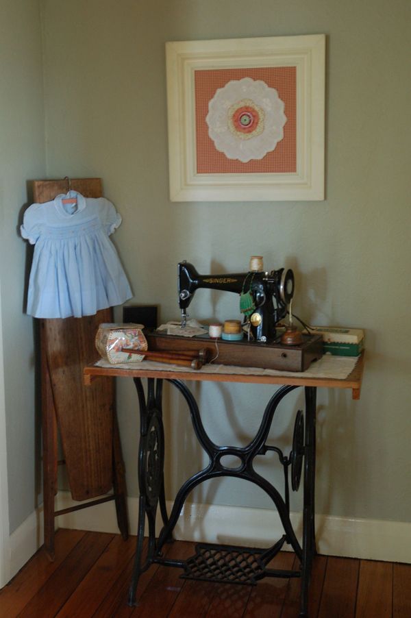 Best 25+ Wooden Ironing Board Ideas On Pinterest Rustic Ironing Singer 201 sewing machine on top of a treadle stand, wooden ironing board. - Best 25+ Wooden Ironing Board Ideas On Pinterest Rustic Ironing