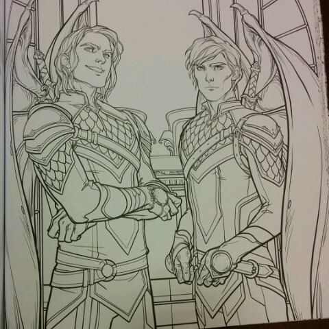 Download SOME ACOTAR COLOURING BOOK TEASERS!!!! THE SHOE THROWING SCENE AND OMG THAT ART FROM CHAPTER 55 ...